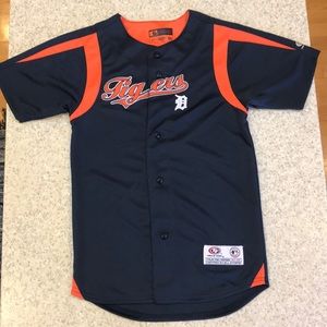 Detroit Tigers Baseball Jersey Boys Small